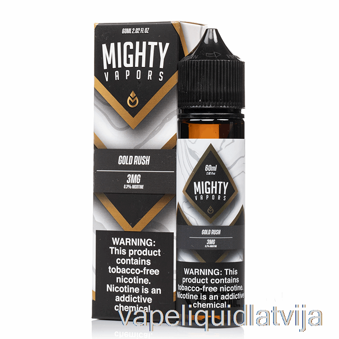 Zelta Drudzis - Vareni Tvaiki - 60ml 3mg Vape šķidrums